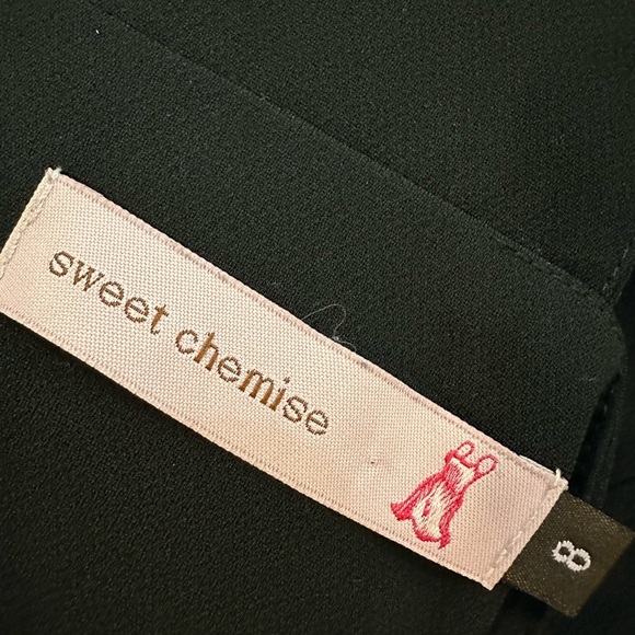 Sweet Chemise little black dress SZ 8 - Picture 6 of 8